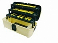 Ящик универсальный ER-10342 с 3 кантилеверами и 2 органайзерами на крышке 465х230х250 мм ЭВРИКА /1/3